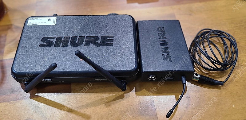 (SHURE)슈어 SVX14 무선마이크 무선핀마이크