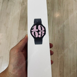 갤럭시 워치6 블랙 40MM 미개봉 새상품 15만원 판매합니다!