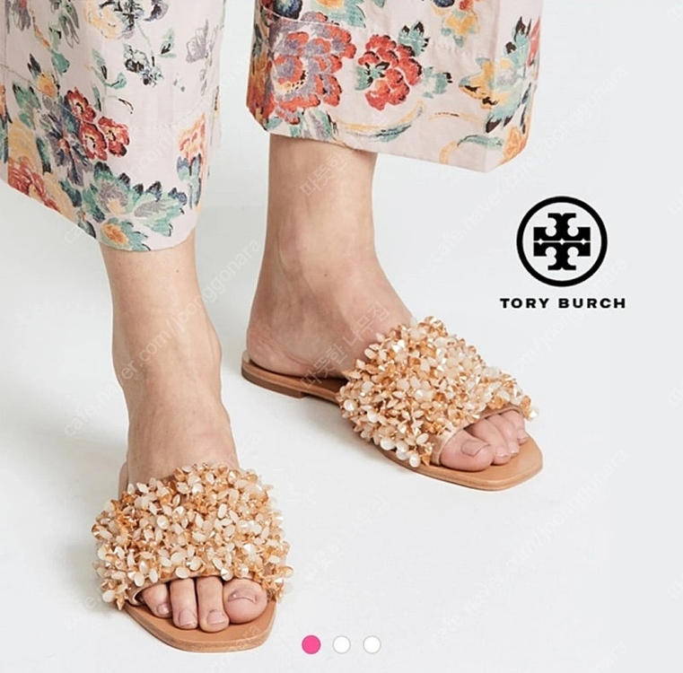 토리버치 보석슬리퍼 새것--0