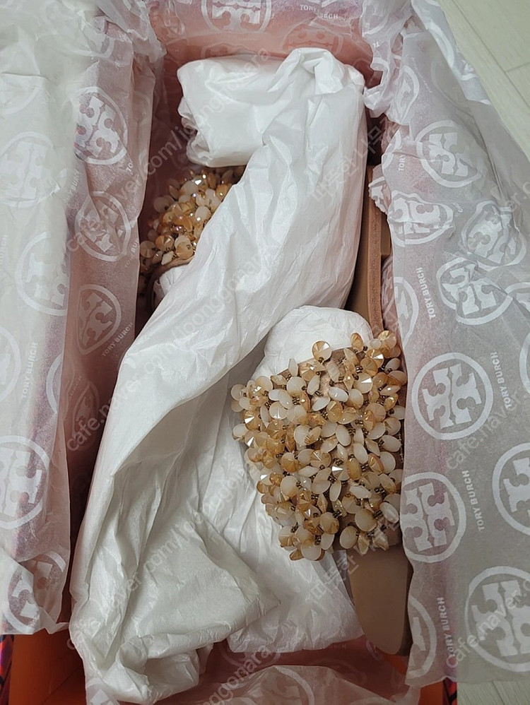 토리버치 보석슬리퍼 새것--2