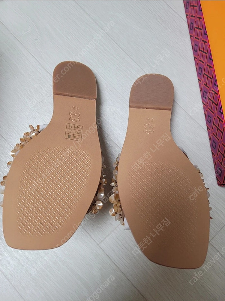 토리버치 보석슬리퍼 새것--3