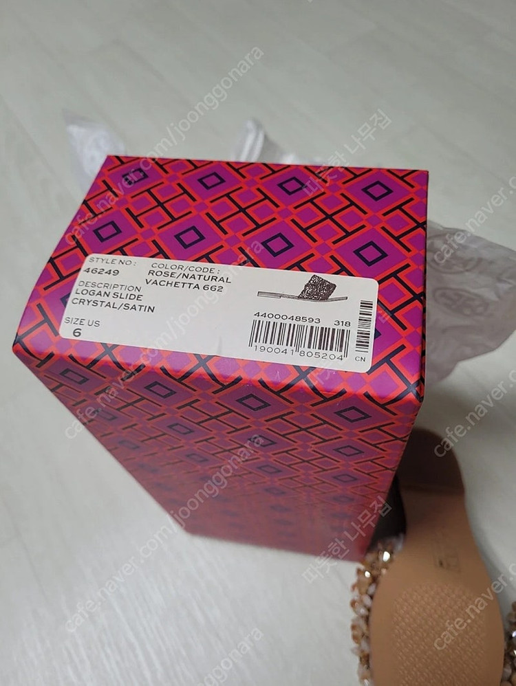 토리버치 보석슬리퍼 새것--4