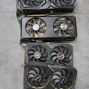 1660s , RTX 3060 12g 다수