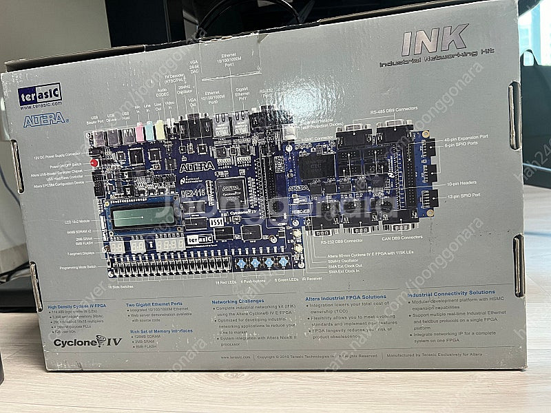 FPGA (DE2-115 및 통신보드) 키트 팝니다.--5