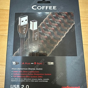 오디오퀘스트 usb coffee 1.5m