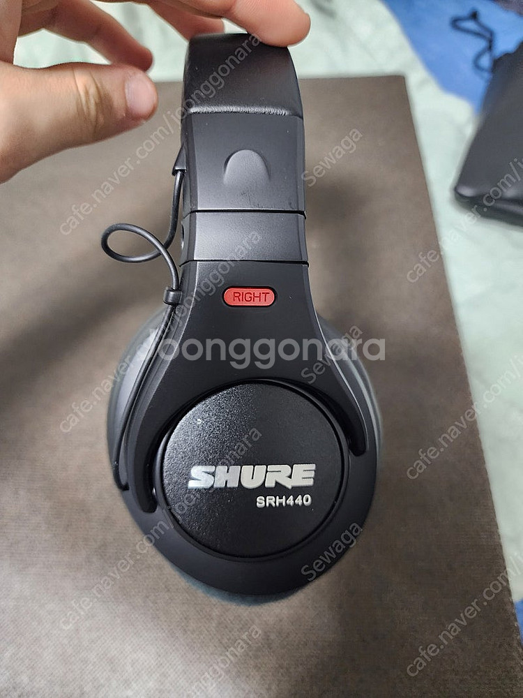 슈어 srh440 헤드폰 판매합니다--2