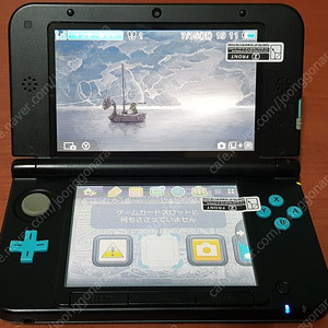 닌텐도 3DS LL 터콰이즈X블랙 리미티드 에디션 일본판
