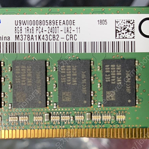 삼성 DDR4 B다이 2400T 8GB 2개