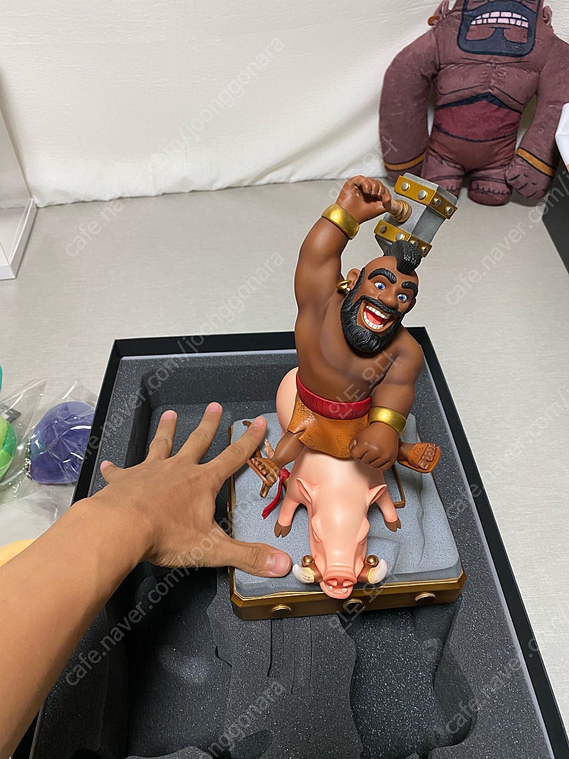 슈퍼셀 한정판 킹 호그라이더 피규어 18/40 중고나라 안심되는