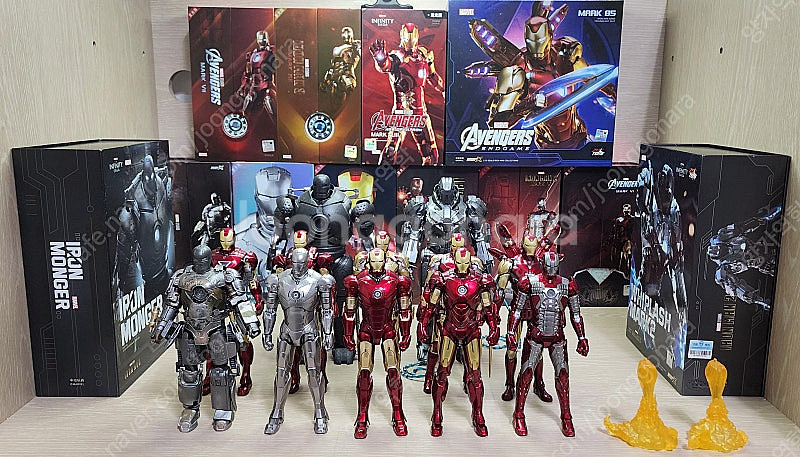 [판매중] ZD TOYS 아이언맨 LED 버전 전종, ...--0