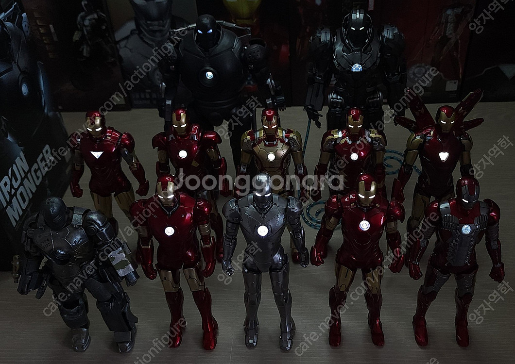 [판매중] ZD TOYS 아이언맨 LED 버전 전종, ...--7