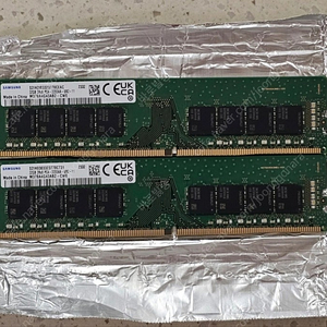 새상품 삼성메모리 DDR4 PC4 32기가 3200Mhz