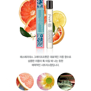 새상품. 선물포장. Fresh 프레쉬 헤스페리데스 그레이프프룻 오 드 퍼퓸. 롤온 롤러볼 10ml