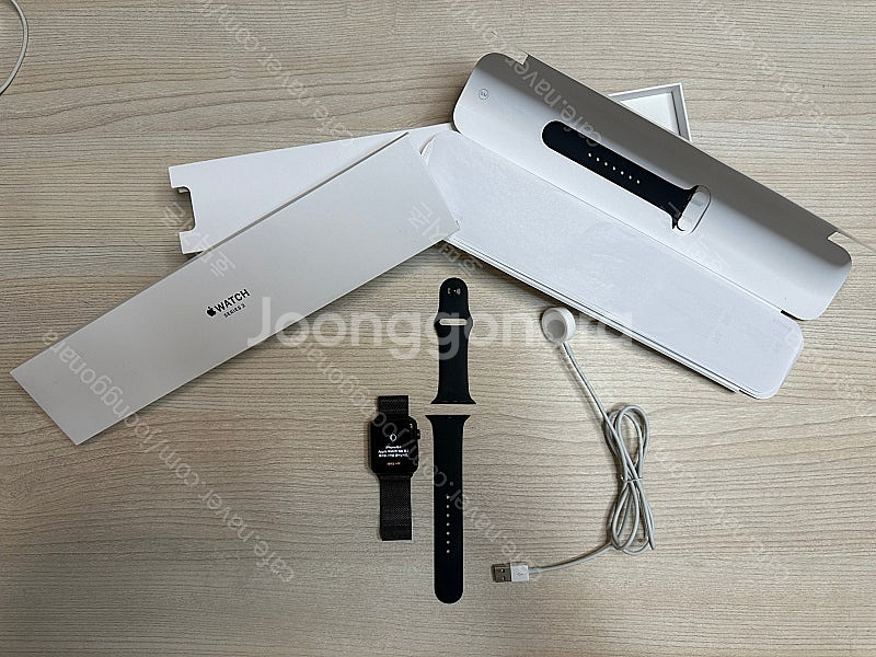 [애플워치] 애플워치3 42mm 스페이스 그래이 알루미...--0