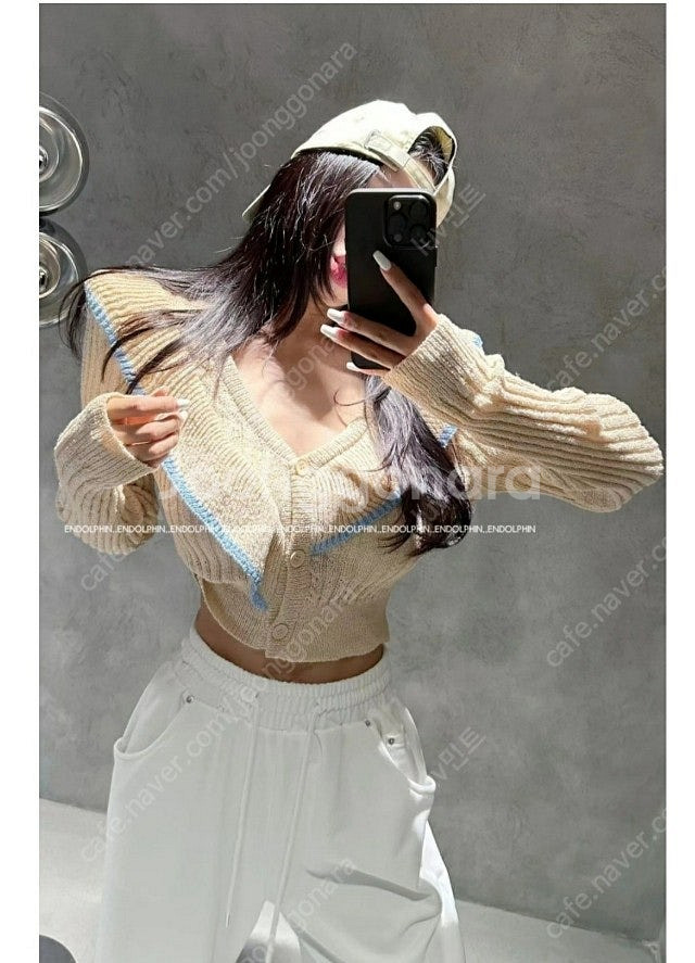 엔돌핀 가디건 새제품--0