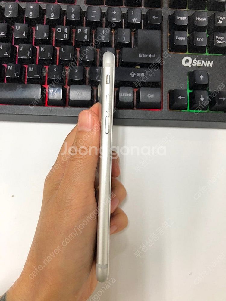 989204 아이폰7 실버 액정SS급 32GB 무잔상 ...--4