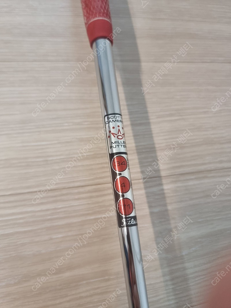 왼손 좌타 퍼터 스카티카메론 뉴포트 2 퍼터 34인치 이미지