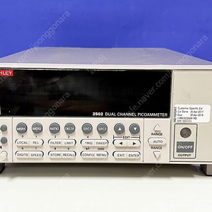 Keithley 키슬리 2502 피코암미터 소스미터 전압소스 팝니다