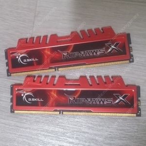 DDR3 G.SKILL - RipjawsX (2x4GB) 7천원
