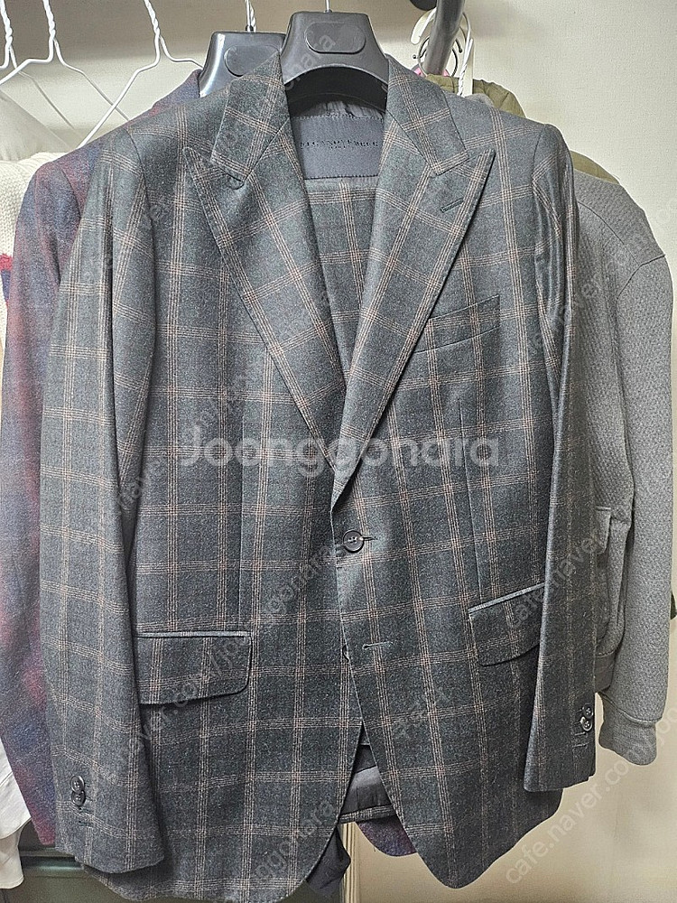 엘가노벰버 셋업(그린체크)--3