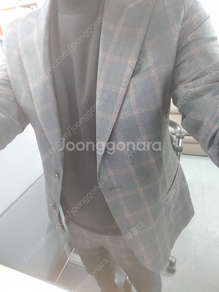 엘가노벰버 셋업(그린체크)--6