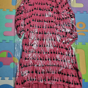 리미떼두두 체리 러플 원피스 3xl