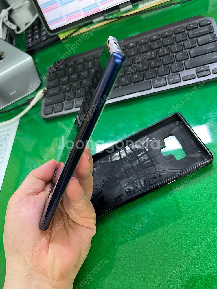 갤럭시 노트9 512gb 오션블루 팝니다.--8