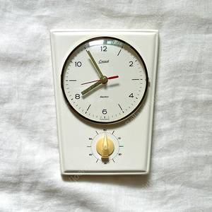 빈티지 벽시계 독일 에그타이머 벽시계 kitchen wall clock