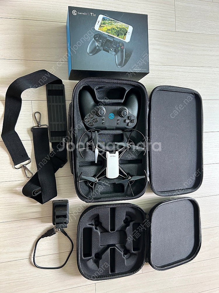 Dji 텔로 드론 + T1d 조종기--0