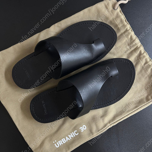 urbanic30 Leather Slides 240 블랙