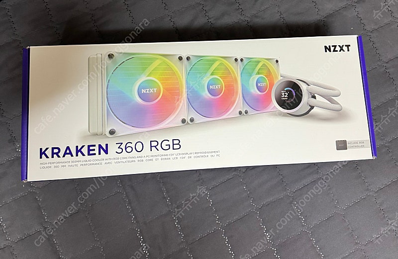 NZXT KRAKEN 360 RGB (WHITE) 크라켄360 화이트 수냉쿨러