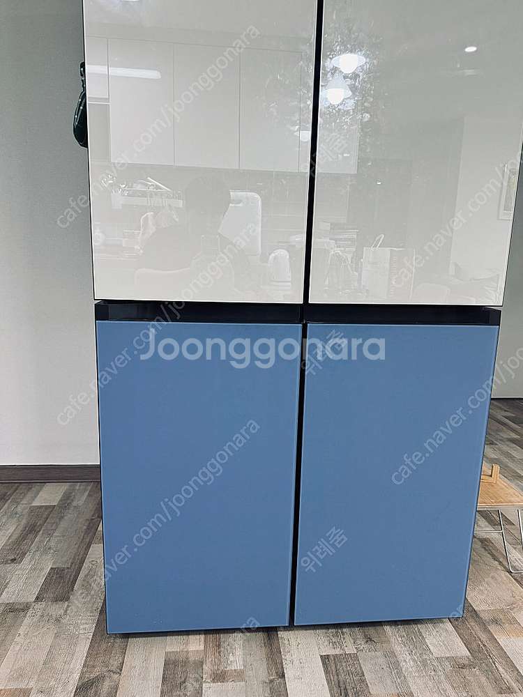 비스포크 프리스탠딩 냉장고 하단 패널 (새틴마린)--0