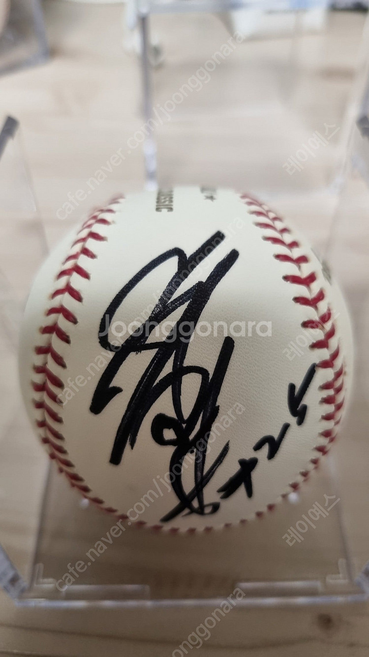 이승엽 레어 사인볼 (골드, 06wbc, 베이징) 일괄...--5