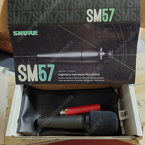 슈어 SM57+A2WS, 다이너마이트 DM1 판매합니다.