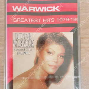 디온 워윅 Dionne Warwick - Greatest Hits 1979-1990 (미개봉 테이프)