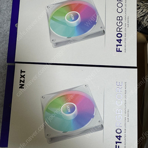 MZXT F140 RGB CORE 화이트 2개 판매