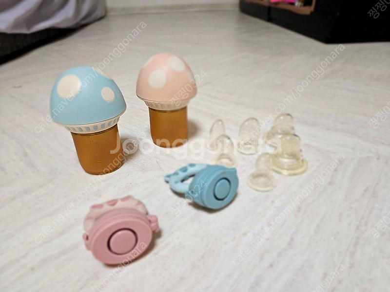 과즙망,퓨레 이유식기,터딩러스크(치발기)팔아여--0