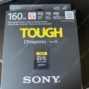 미개봉 Sony cfexpress typeA 160기가