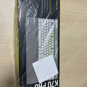 K70 RGB PRO OPX 화이트 영문 미개봉 팝니다.