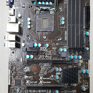 Z77 Pro3 + i5 3570k + DDR3 1600MHz 16GB (4GB X 4개)