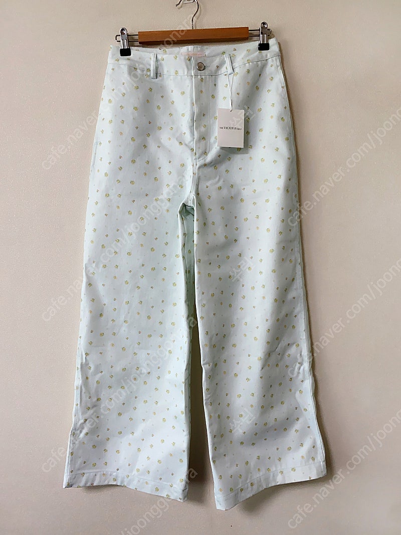 (새제품) The Vacation Shop_더베케이션샵 Flora Wide Pants 프로라 와이드 팬츠, 꽃무늬 팬츠