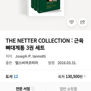 THE NETTER COLLECTION : 근육뼈대계통