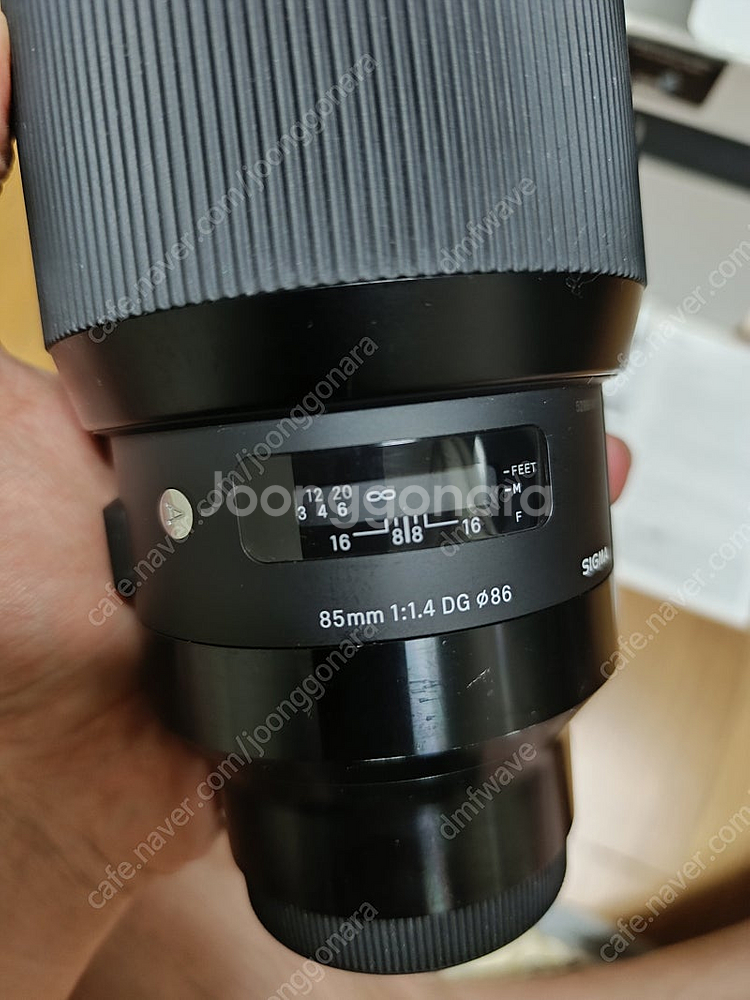 시그마 85mm dg HSM 아트 소니마운트 팝니다.--4