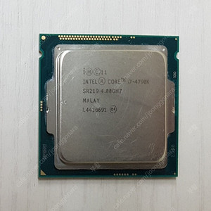 i7 4790k + DDR3 1600MHz 16GB (4GB X 4개)