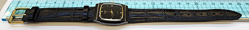 신품급 - 고급스러운 디자인의 검판 정품 라도 남녀 공용 시계 (13만원)