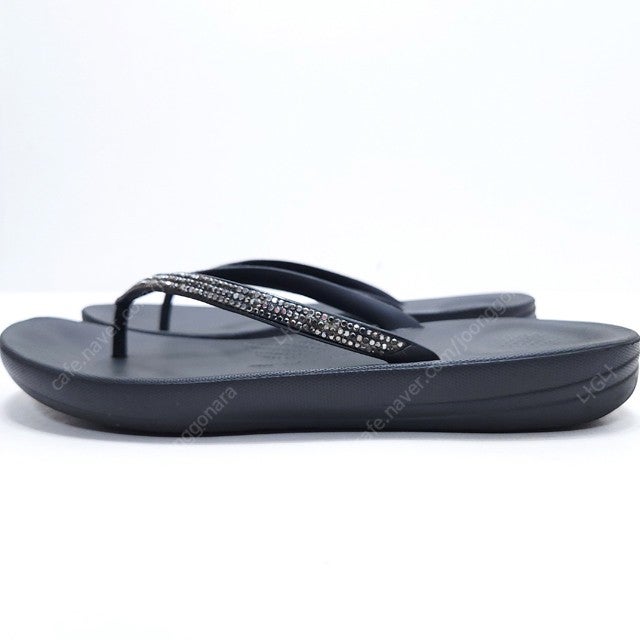 정품 핏플랍 글리터 여성 여자 신발 쪼리 샌들 슬리퍼 240