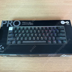 로지텍 g pro x 60 키보드 블랙 택타일 갈축