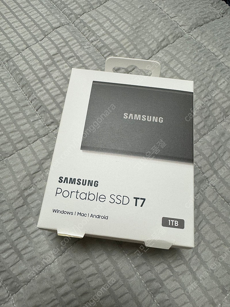 삼성 portable SSD T7 1TB 미개봉