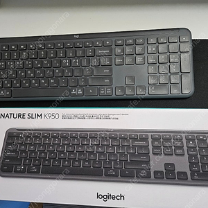 로지텍 k950 무선 키보드