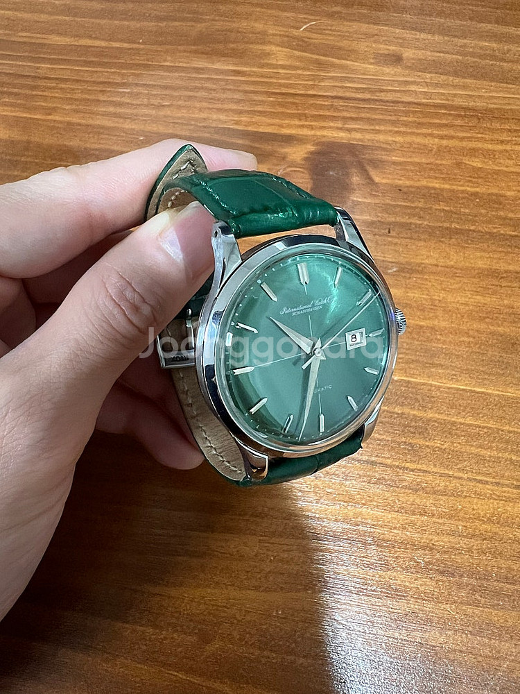iwc 빈티지 36mm 그린다이얼--5